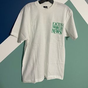 RARE Deadstock 80s Cactus World News Band Tee